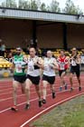 1500 metres, North East Masters Champs, Monkton Stadium,  Jarrow. Photo: David T. Hewitson/Sports for All Pics